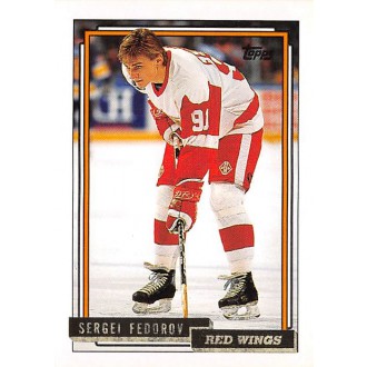 Paralelní karty - Fedorov Sergei - 1992-93 Topps Gold No.252