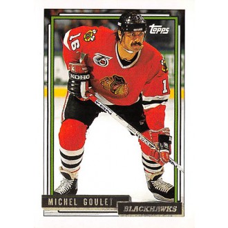 Paralelní karty - Goulet Michel - 1992-93 Topps Gold No.255