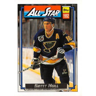 Paralelní karty - Hull Brett - 1992-93 Topps Gold No.260