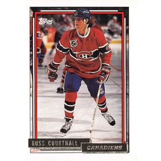 Paralelní karty - Courtnall Russ - 1992-93 Topps Gold No.276