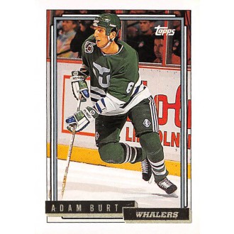 Paralelní karty - Burt Adam - 1992-93 Topps Gold No.283