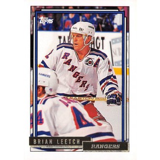 Paralelní karty - Leetch Brian - 1992-93 Topps Gold No.293