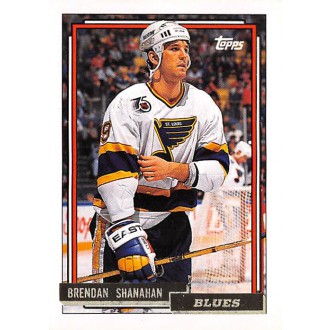 Paralelní karty - Shanahan Brendan - 1992-93 Topps Gold No.295