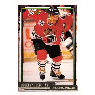 Paralelní karty - Lemieux Jocelyn - 1992-93 Topps Gold No.300
