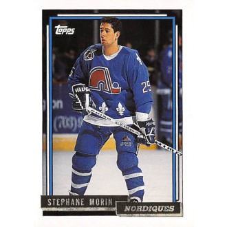 Paralelní karty - Morin Stephane - 1992-93 Topps Gold No.316