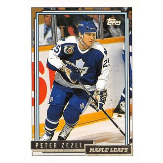 Paralelní karty - Zezel Peter - 1992-93 Topps Gold No.319