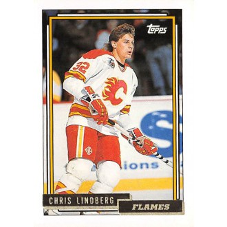 Paralelní karty - Lindberg Chris - 1992-93 Topps Gold No.320