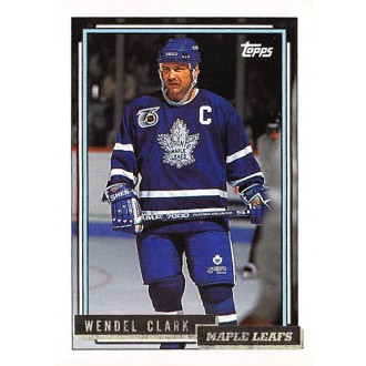 Paralelní karty - Clark Wendel - 1992-93 Topps Gold No.325