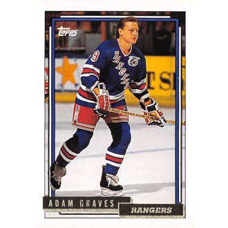 Paralelní karty - Graves Adam - 1992-93 Topps Gold No.329