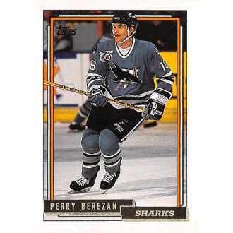 Paralelní karty - Berezan Perry - 1992-93 Topps Gold No.342