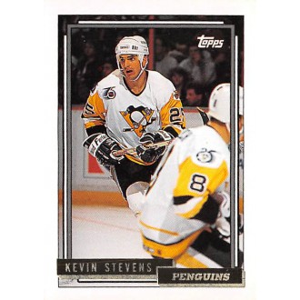 Paralelní karty - Stevens Kevin - 1992-93 Topps Gold No.343