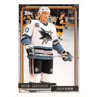 Paralelní karty - Garpenlov Johan - 1992-93 Topps Gold No.359