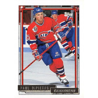 Paralelní karty - DiPietro Paul - 1992-93 Topps Gold No.361