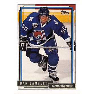 Paralelní karty - Lambert Dan - 1992-93 Topps Gold No.364