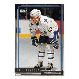 Paralelní karty - Lindsay Bill - 1992-93 Topps Gold No.373