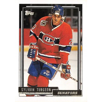 Paralelní karty - Turgeon Sylvain - 1992-93 Topps Gold No.375