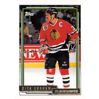 Paralelní karty - Graham Dirk - 1992-93 Topps Gold No.376