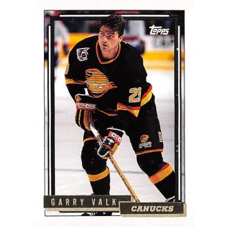 Paralelní karty - Valk Garry - 1992-93 Topps Gold No.383