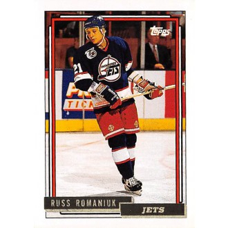 Paralelní karty - Romaniuk Russ - 1992-93 Topps Gold No.390