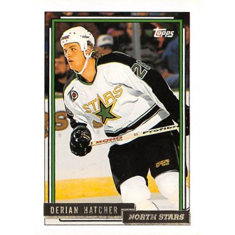 Paralelní karty - Hatcher Derian - 1992-93 Topps Gold No.405