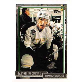 Paralelní karty - Duchesne Gaetan - 1992-93 Topps Gold No.406