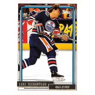 Paralelní karty - Richardson Luke - 1992-93 Topps Gold No.409