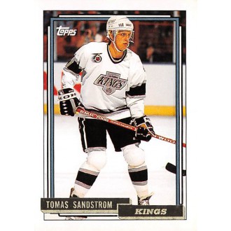 Paralelní karty - Sandstrom Tomas - 1992-93 Topps Gold No.421