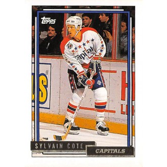 Paralelní karty - Cote Sylvain - 1992-93 Topps Gold No.428