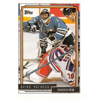 Paralelní karty - Hayward Brian - 1992-93 Topps Gold No.436