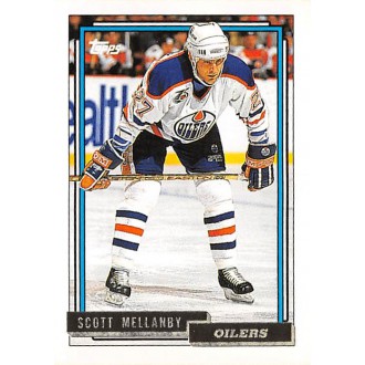 Paralelní karty - Mellanby Scott - 1992-93 Topps Gold No.444