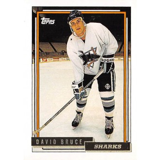 Paralelní karty - Bruce David - 1992-93 Topps Gold No.448