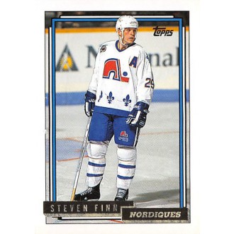 Paralelní karty - Finn Steven - 1992-93 Topps Gold No.449