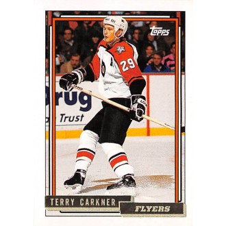 Paralelní karty - Carkner Terry - 1992-93 Topps Gold No.465