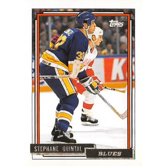 Paralelní karty - Quintal Stephane - 1992-93 Topps Gold No.484