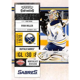 Řadové karty - Miller Ryan - 2010-11 Playoff Contenders No.82