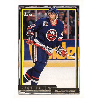 Paralelní karty - Pilon Rich - 1992-93 Topps Gold No.492
