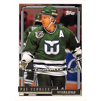 Paralelní karty - Verbeek Pat - 1992-93 Topps Gold No.493