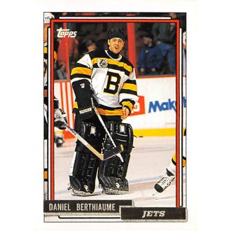 Paralelní karty - Berthiaume Daniel - 1992-93 Topps Gold No.505