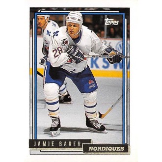 Paralelní karty - Baker Jamie - 1992-93 Topps Gold No.506