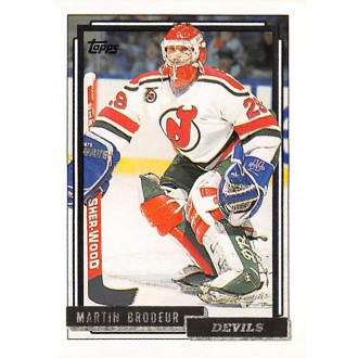 Paralelní karty - Brodeur Martin - 1992-93 Topps Gold No.513