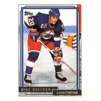 Paralelní karty - Hartman Mike - 1992-93 Topps Gold No.518