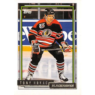 Paralelní karty - Hrkac Tony - 1992-93 Topps Gold No.524