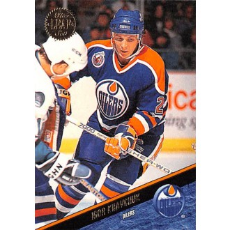 Řadové karty - Kravchuk Igor - 1993-94 Leaf No.163