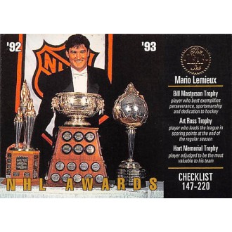Řadové karty - Lemieux Mario - 1993-94 Leaf No.210