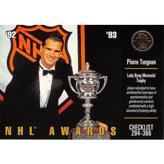 Řadové karty - Turgeon Pierre - 1993-94 Leaf No.340