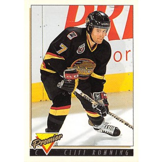 Paralelní karty - Ronning Cliff - 1993-94 Topps Premier Gold No.81