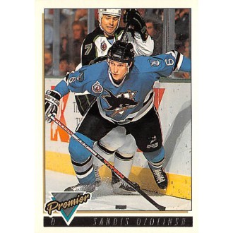 Paralelní karty - Ozolinsh Sandis - 1993-94 Topps Premier Gold No.168