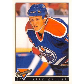 Paralelní karty - Maltby Kirk - 1993-94 Topps Premier Gold No.290