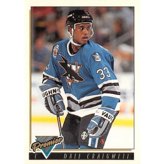 Paralelní karty - Craigwell Dale - 1993-94 Topps Premier Gold No.348