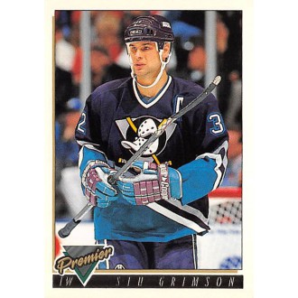 Paralelní karty - Grimson Stu - 1993-94 Topps Premier Gold No.357